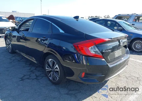 2017 Honda Civic Ex-L z USA, uszkodzony, nr VIN 2HGFC1F89HH638051